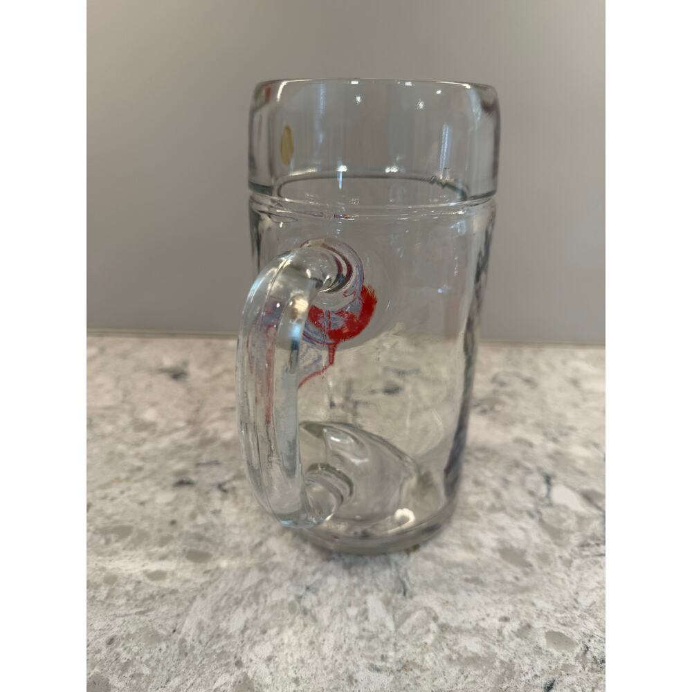 New Budweiser Giant Beer Mug Glass with Logo JL - Picture 6 of 10